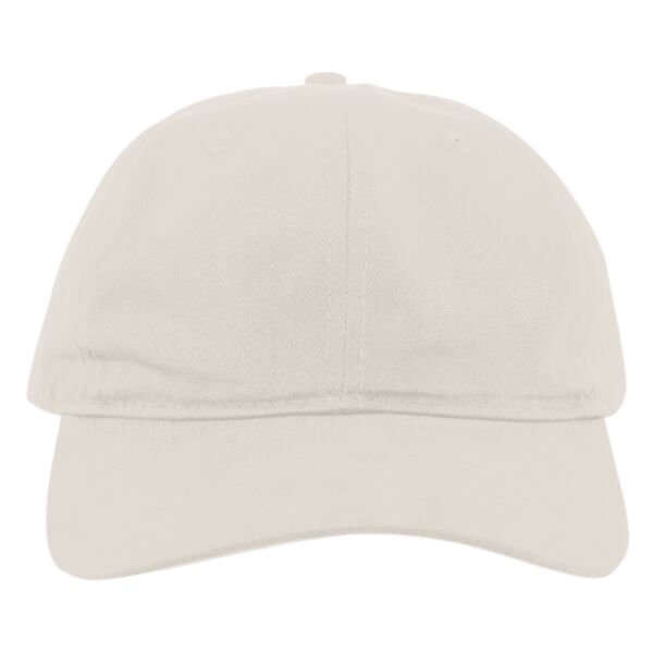 Brushed Cotton Twill Hook-And-Loop Adjustable Cap Thumbnail