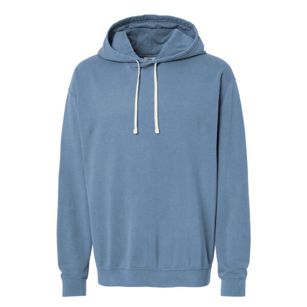 Unisex Garment-Dyed Lightweight Fleece Hooded Sweatshirt Thumbnail