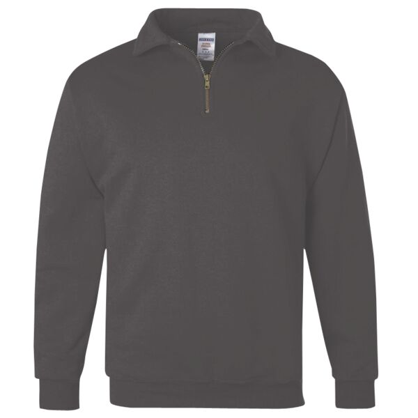 Unisex Nublend® Cadet Collar Quarter-Zip Sweatshirt Thumbnail