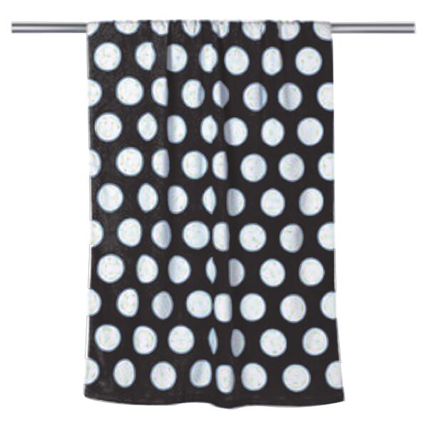 Polka Dot Velour Beach Towel Thumbnail