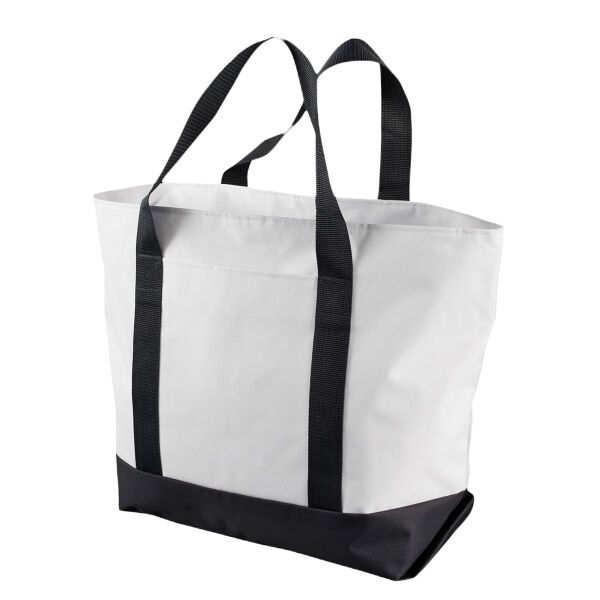 Bay View Giant Zipper Beach Tote Thumbnail