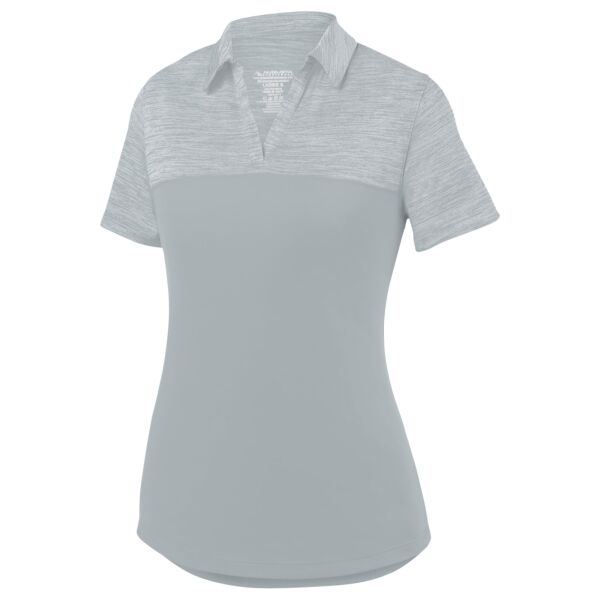 Ladies' Shadow Tonal Heather Polo Thumbnail