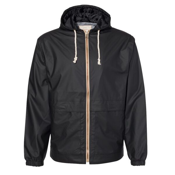 Unisex Vintage Hooded Rain Jacket Thumbnail