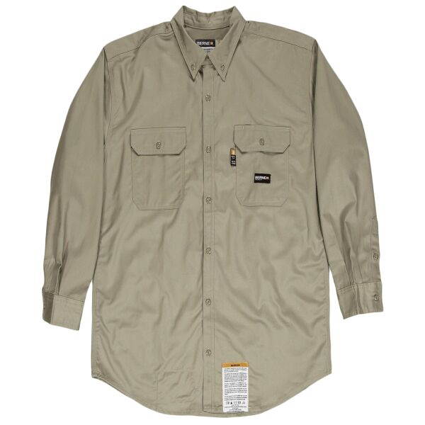 Men's Flame-Resistant Button-Down Work Shirt Thumbnail