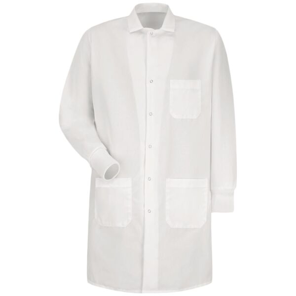 Unisex Poplin Specialized Cuffed Lab Coat Thumbnail