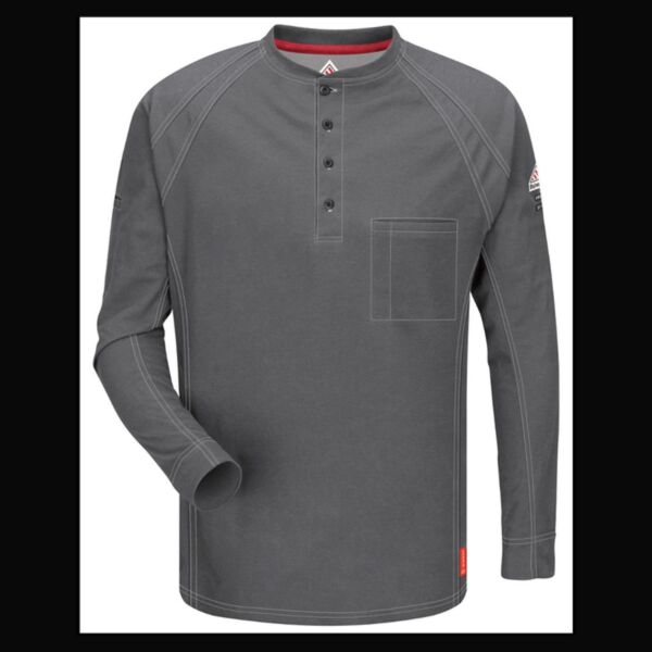 Men's Tall Long Sleeve Henley Thumbnail
