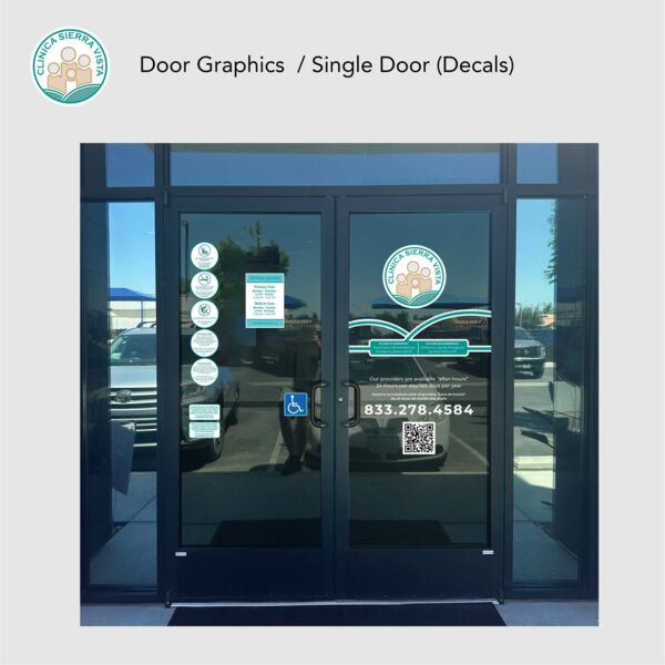 Door Graphics / Double Door decals Thumbnail