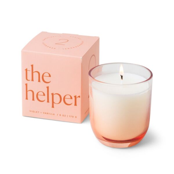 ENNEAGRAM 6 OZ PEACH BOXED GLASS CANDLE Thumbnail