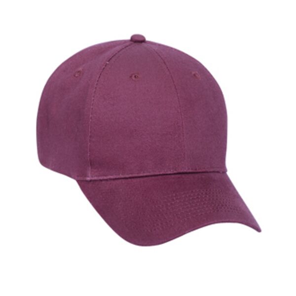 Otto Brushed Cotton Twill Low Profile Pro Style Caps Thumbnail