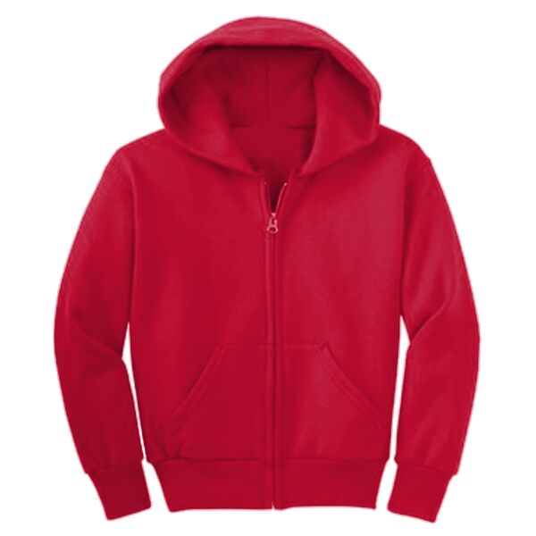 Youth Full Zip Hooded Sweatshirt Thumbnail