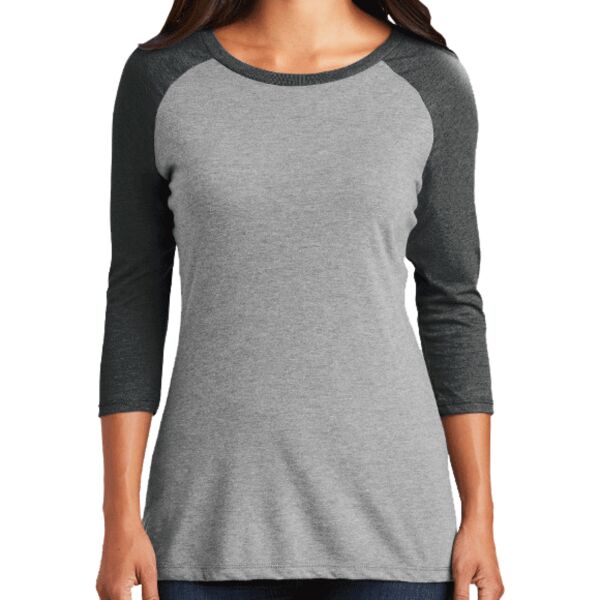 Ladies Perfect Tri ™ 3/4 Sleeve Raglan Thumbnail
