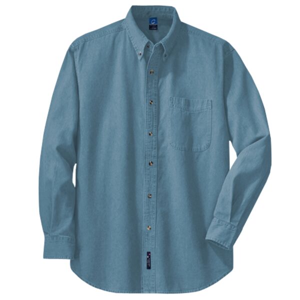 Long Sleeve Value Denim Shirt Thumbnail