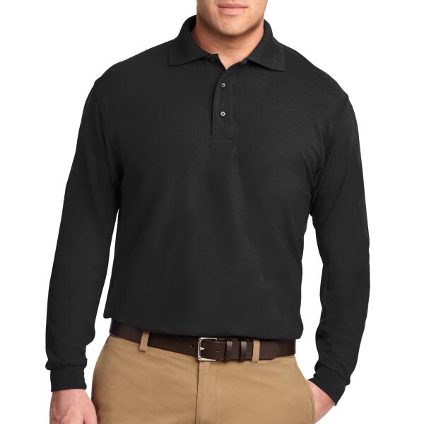 (DPSI) K500LS Long Sleeve Silk Touch™ Polo Thumbnail