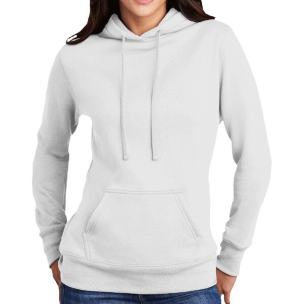 ® Ladies Core Fleece Pullover Hooded Sweatshirt Thumbnail