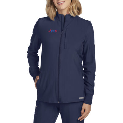   Landau Forward 3-Pocket Zip-Front Jacket - LF3W	 Thumbnail